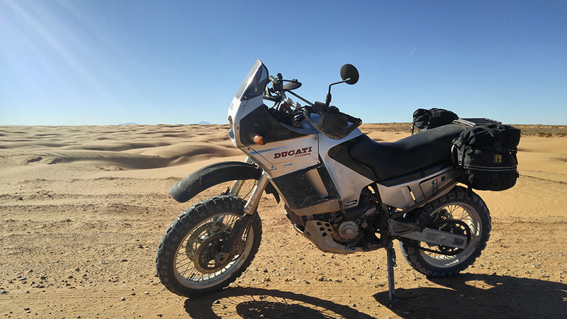Illustration for article titled Desert Canyons and Motorbikes